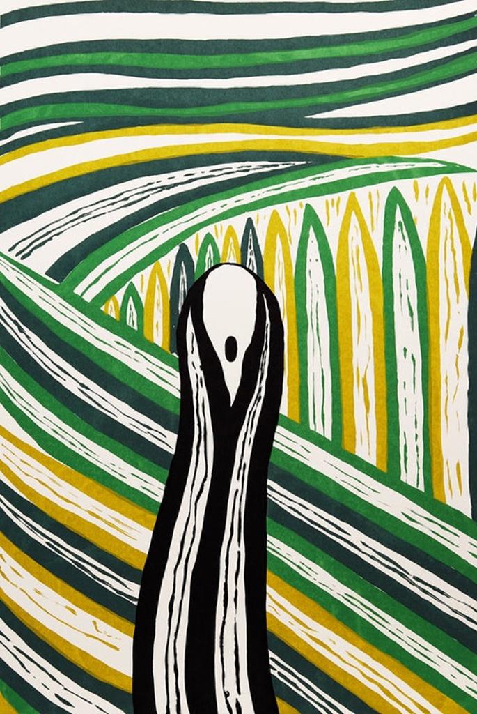 Boris Bucan (1947) - The Scream (After Edvard Munch)