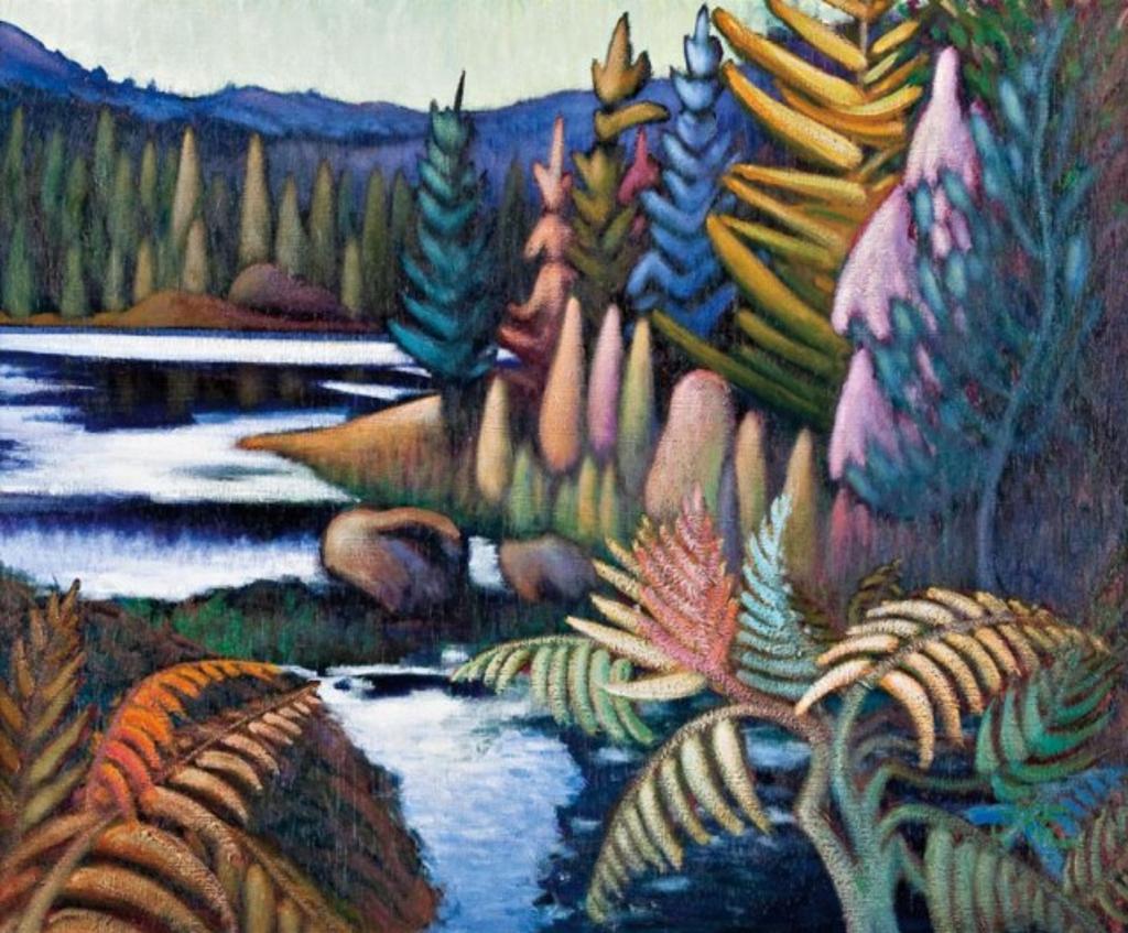 James Edward Hergel (1961) - Shoreline Bonnechere River