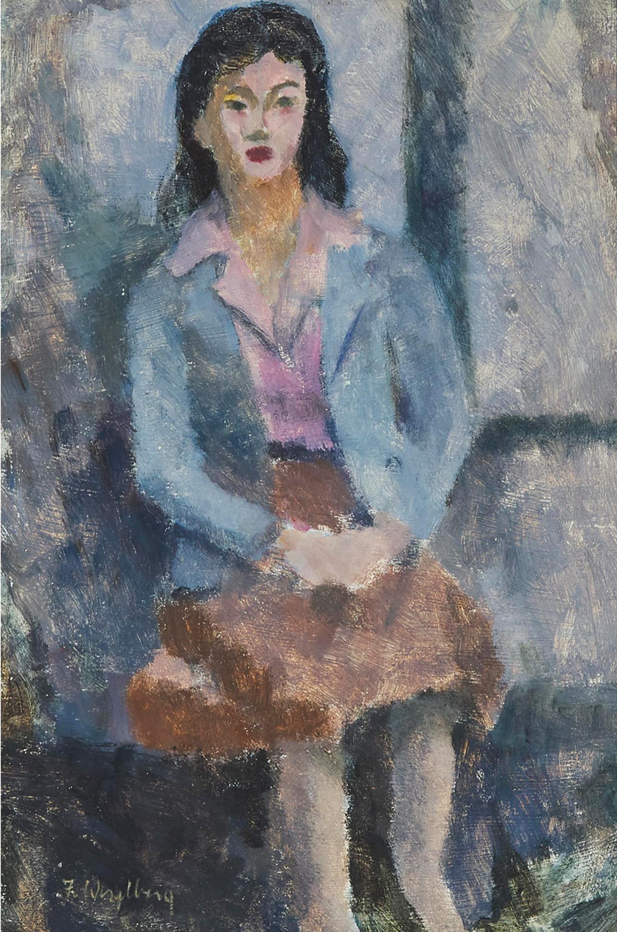 Fanny Wiselberg (1906-1986) - Seated Woman