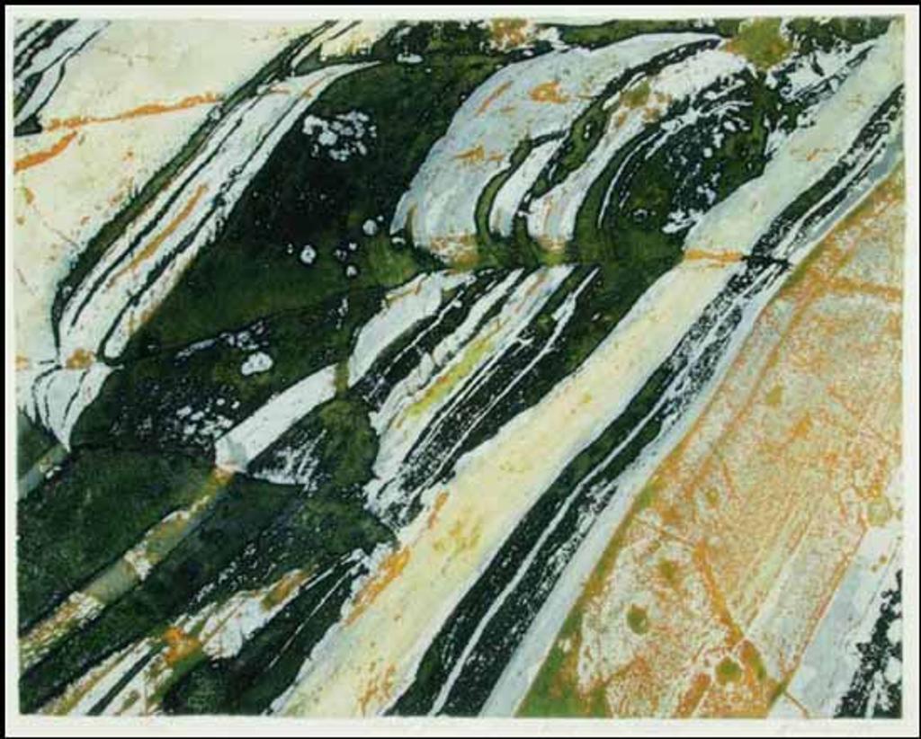 Edward John (Ted) Bartram (1938-2019) - Folded Rock, Precambrian Shield Series (00460/2013-T222)