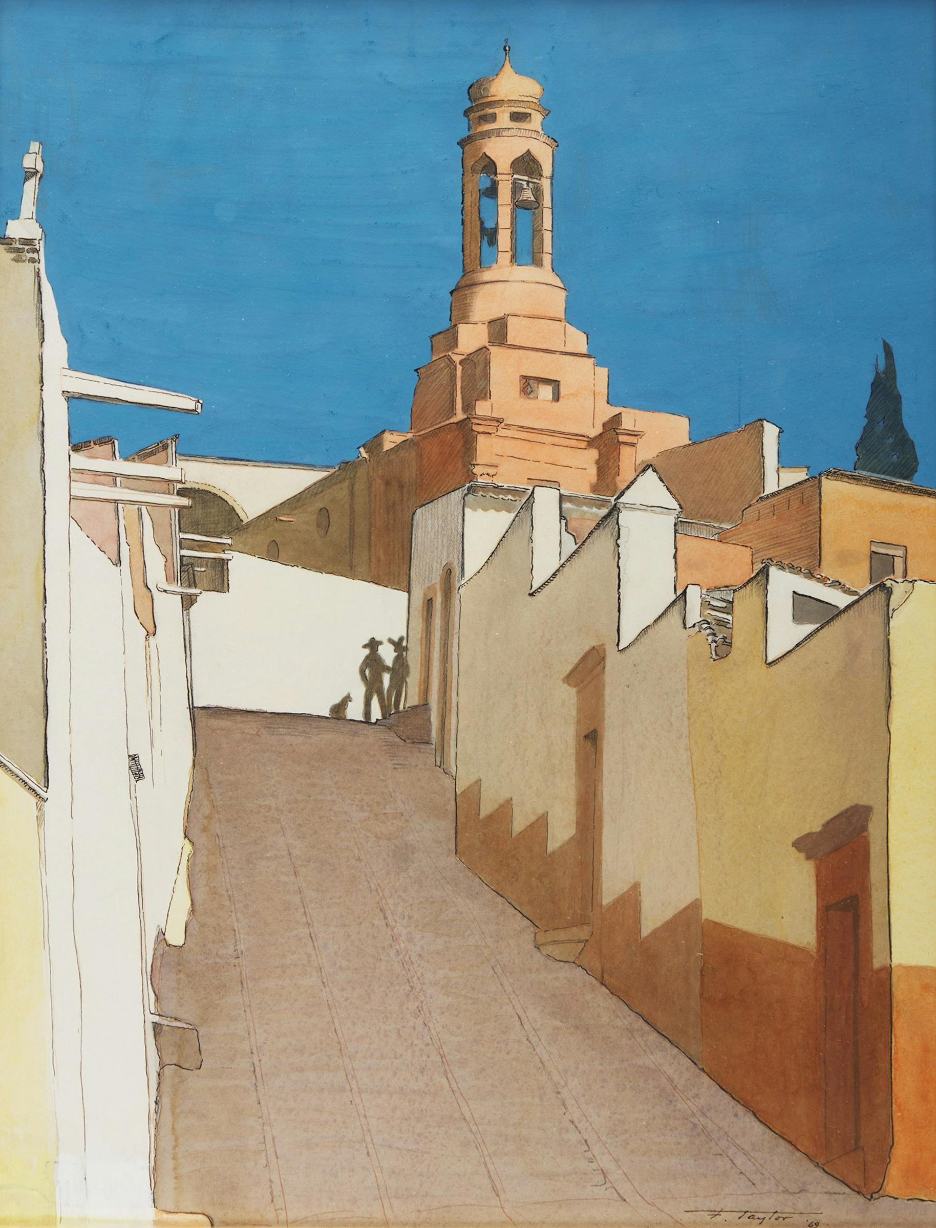 Frederick Bourchier Taylor (1906-1987) - In San Miguel de Allende