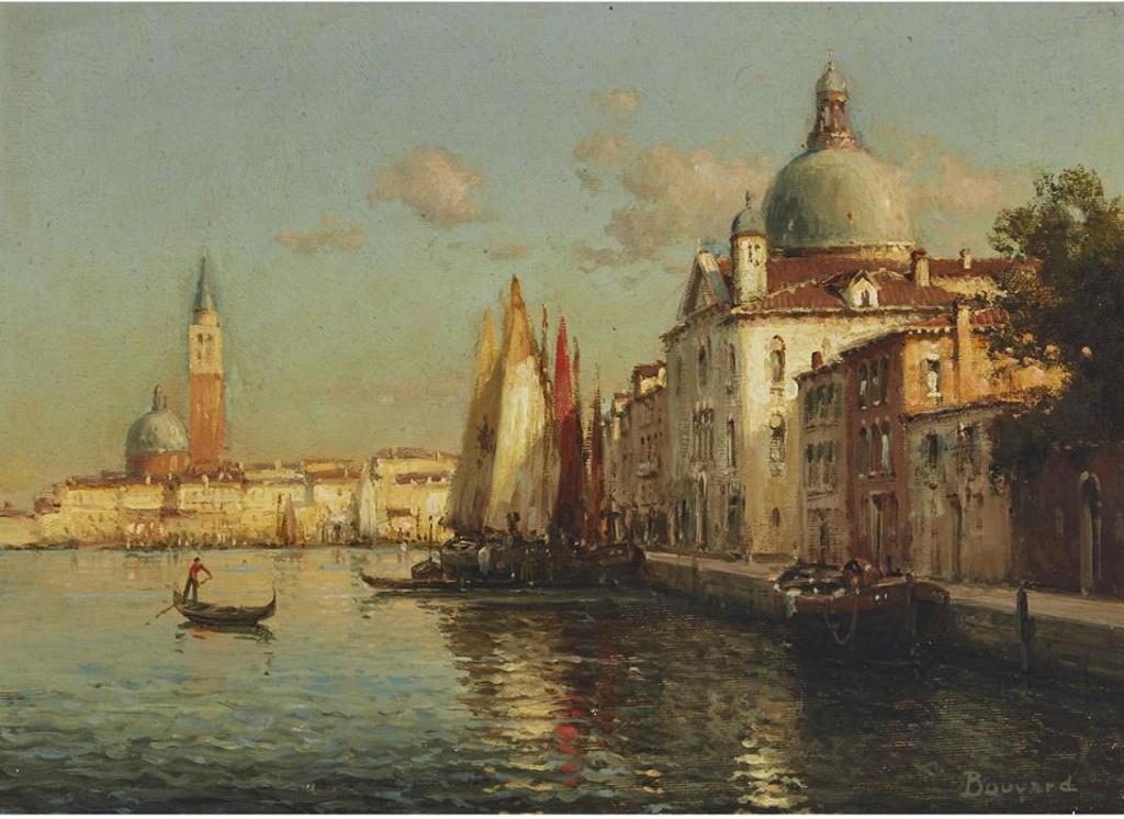 Antoine Bouvard (1870-1956) - Doge's Palace, Grand Canal