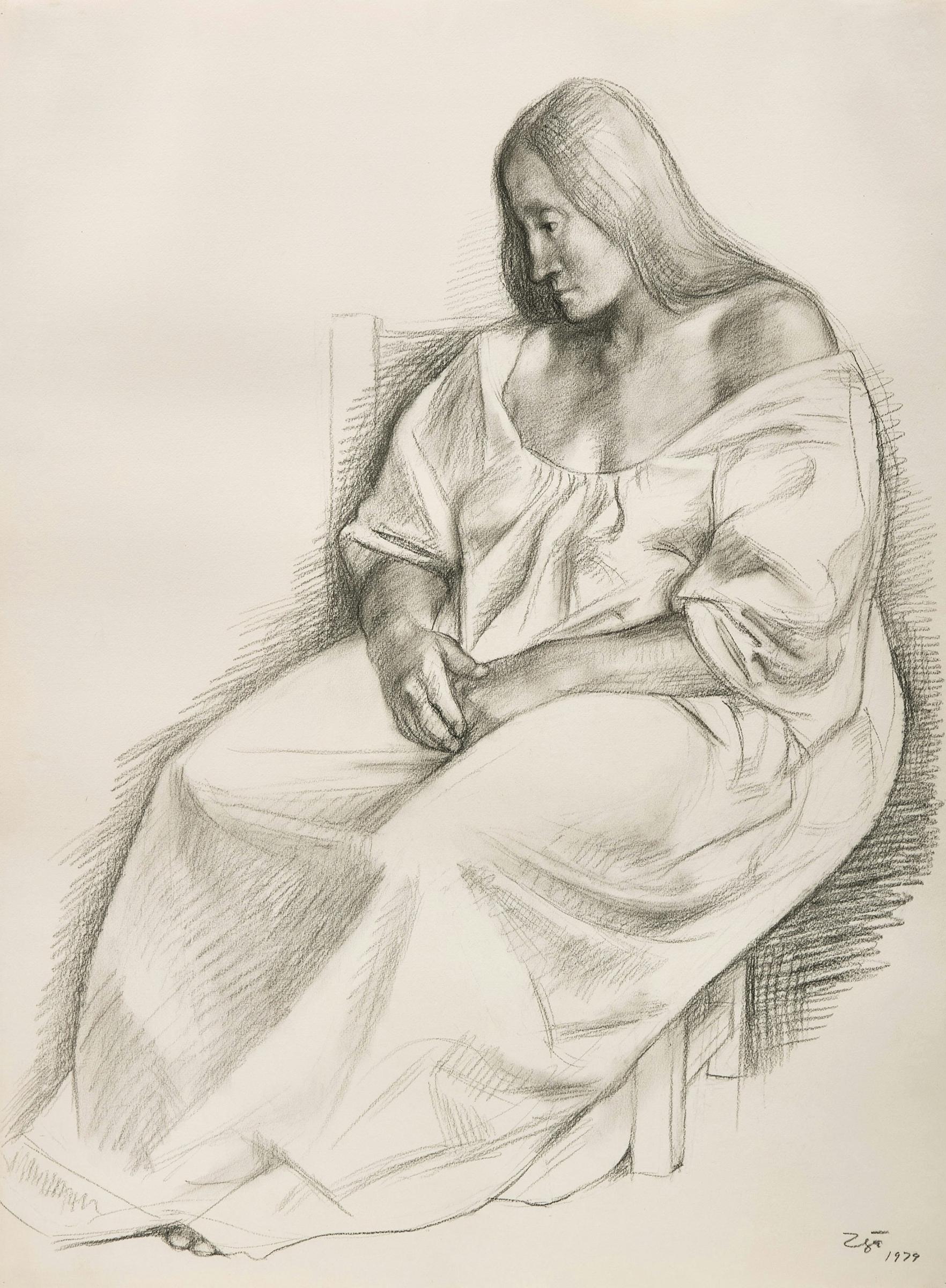 Francisco Zúñiga (1912-1998) - Mujer Sentada (Seated Woman)