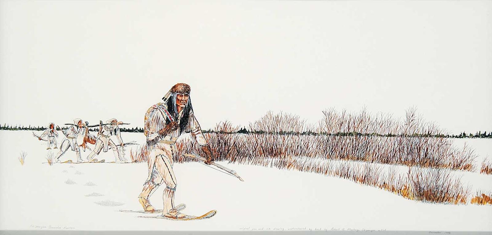 Robert B. Muskego - Chipewan Snowshoe Hunters