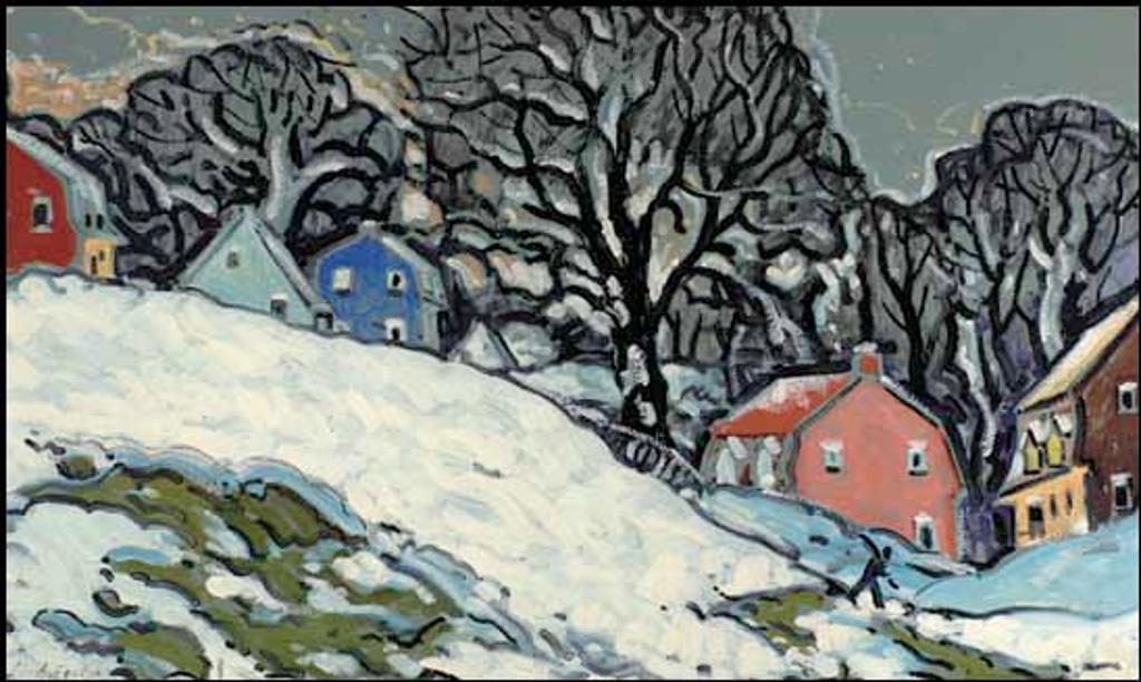 Marc-Aurèle Fortin (1888-1970) - Paysage d'hiver