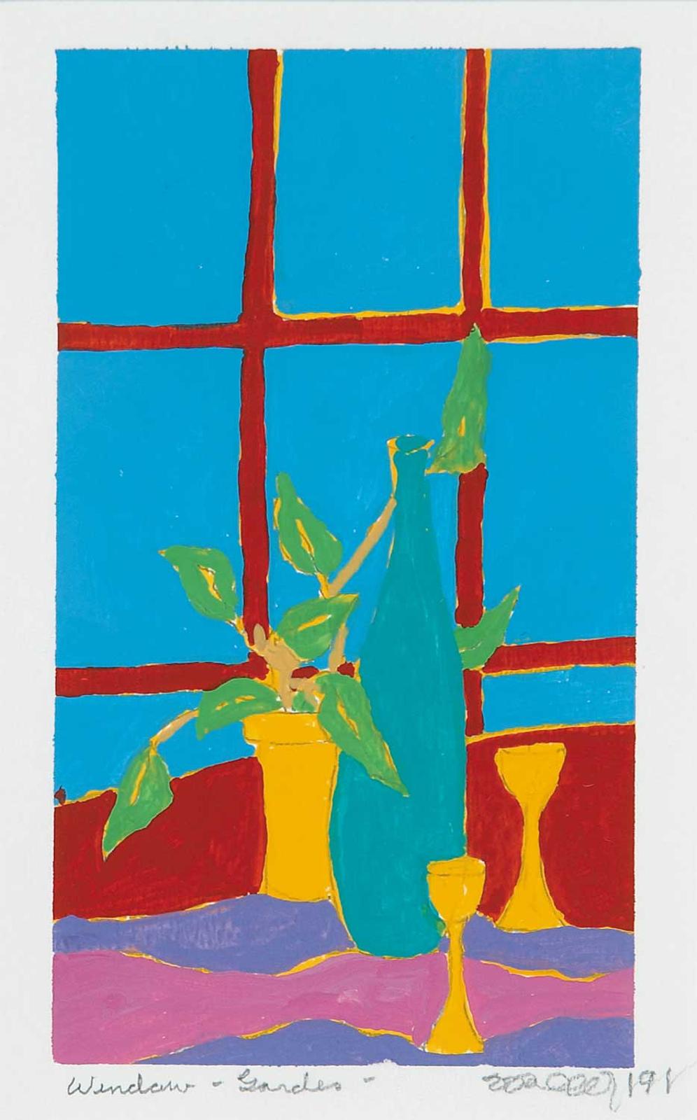 Jack Henry Pollock (1930-1992) - Window-Garden