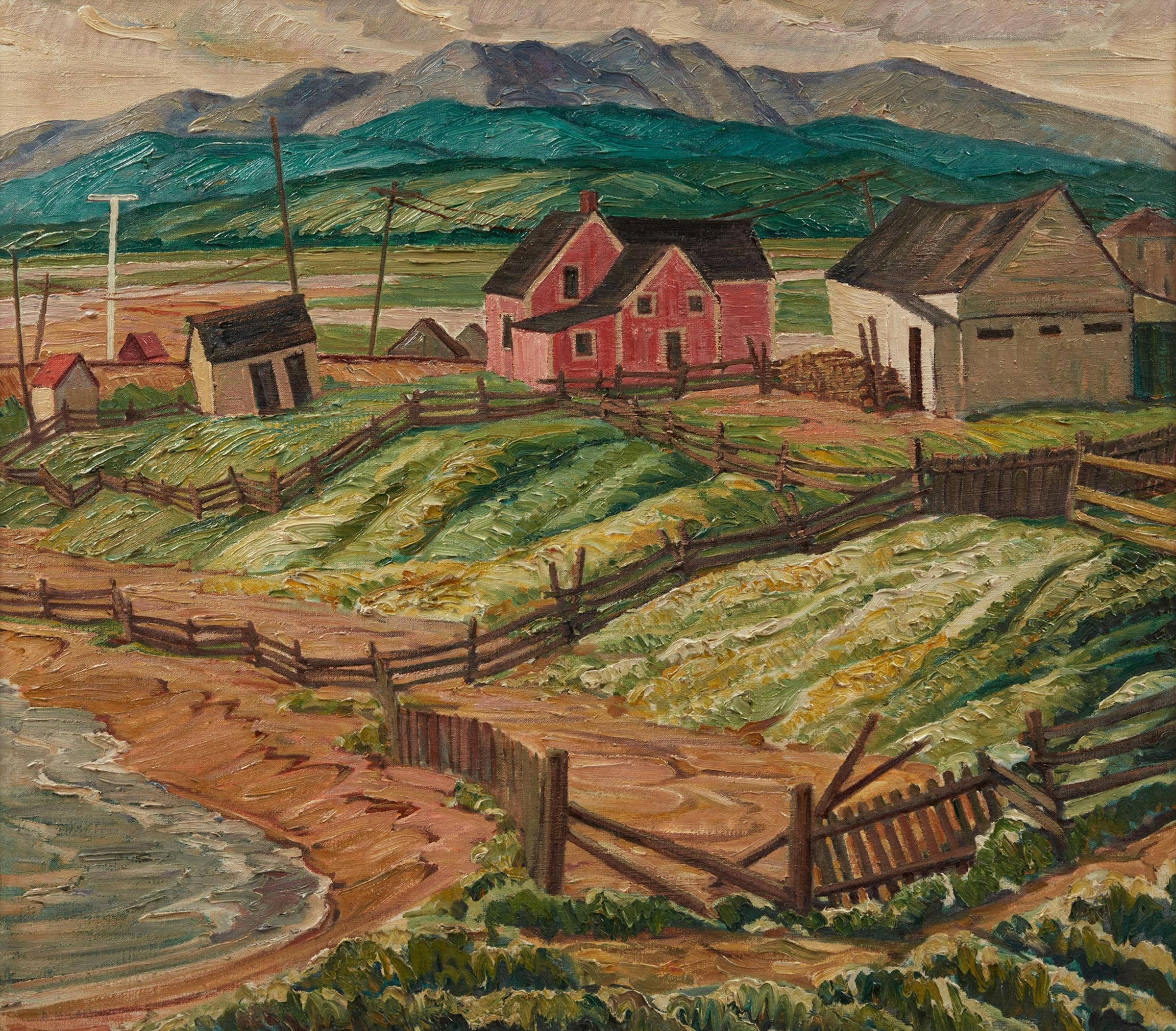 Doris Jean McCarthy (1910-2010) - Barachois, Gaspé