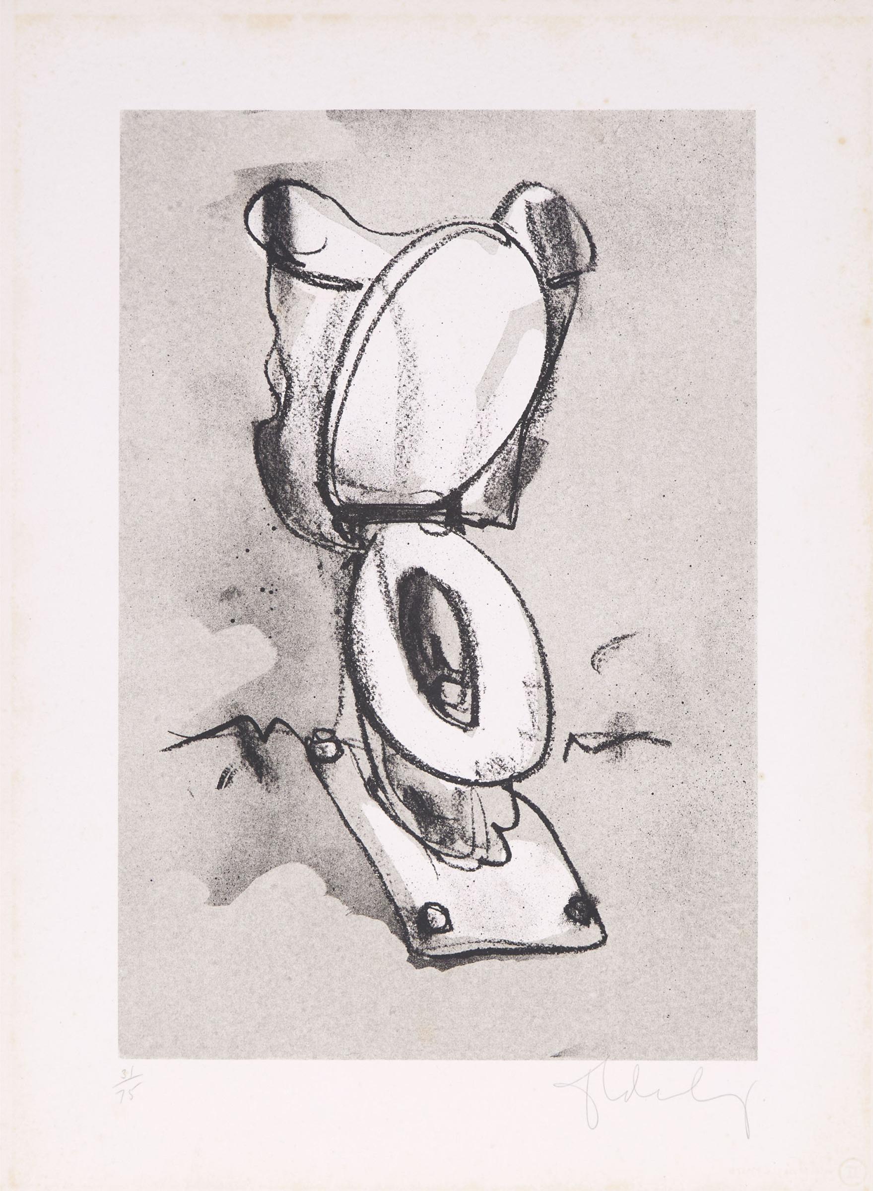 Claes Oldenburg (1929) - SOFT TOILET #1, 1972