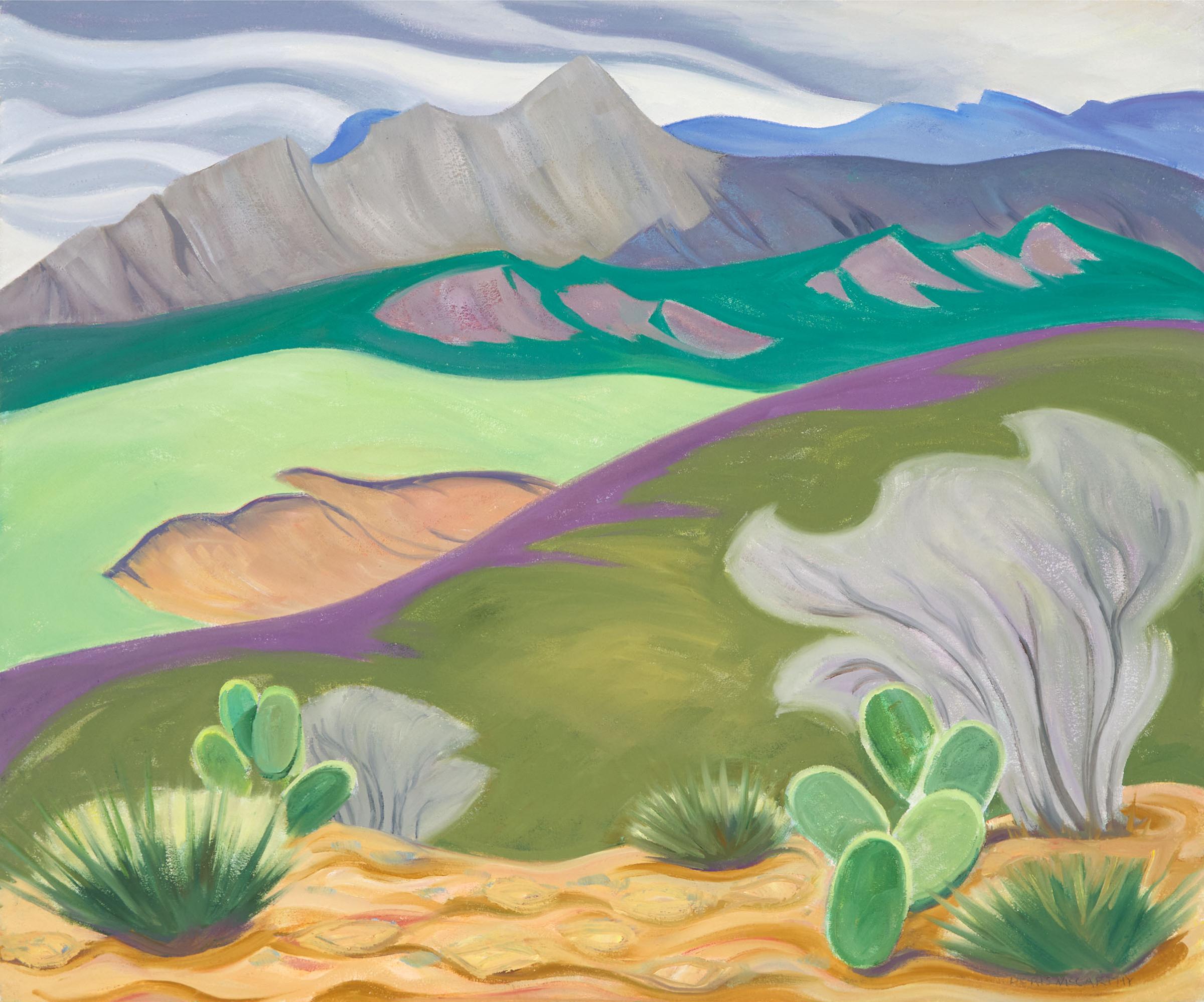 Doris Jean McCarthy (1910-2010) - Arizona Vista, 1998