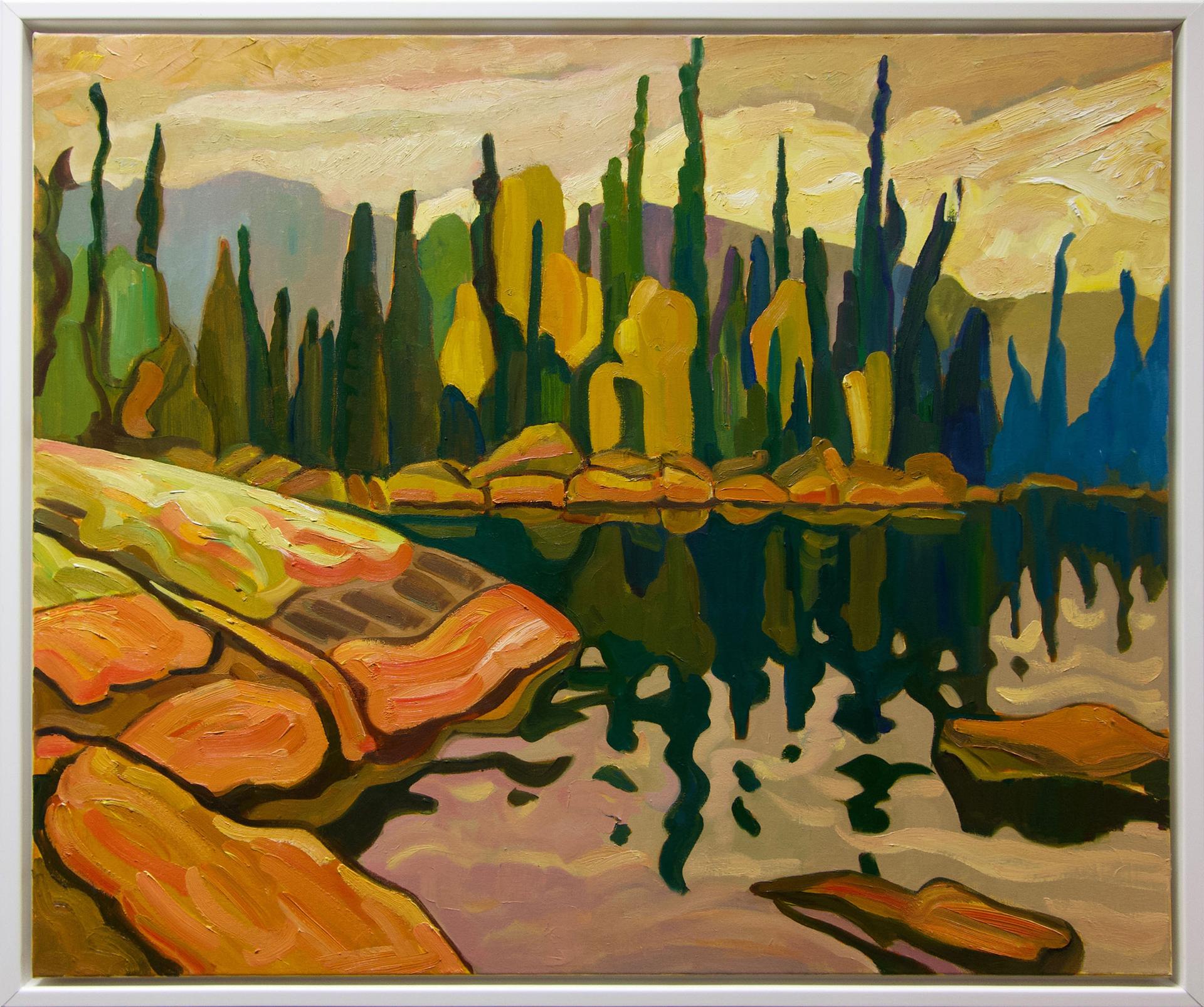 Alex Korenfeld (1944) - Untitled (Shimmering Water, Algonquin Park, 1922)