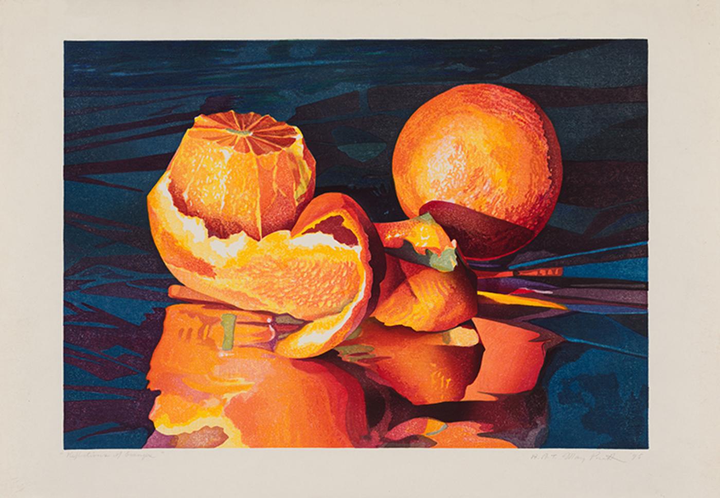 Mary Frances West Pratt (1935-2018) - Reflections of Oranges