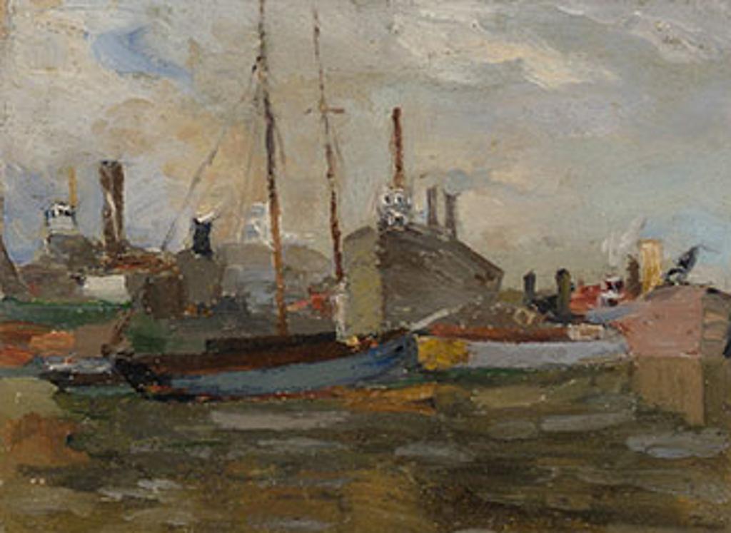 Paul Archibald Octave Caron (1874-1941) - Port de Montreal