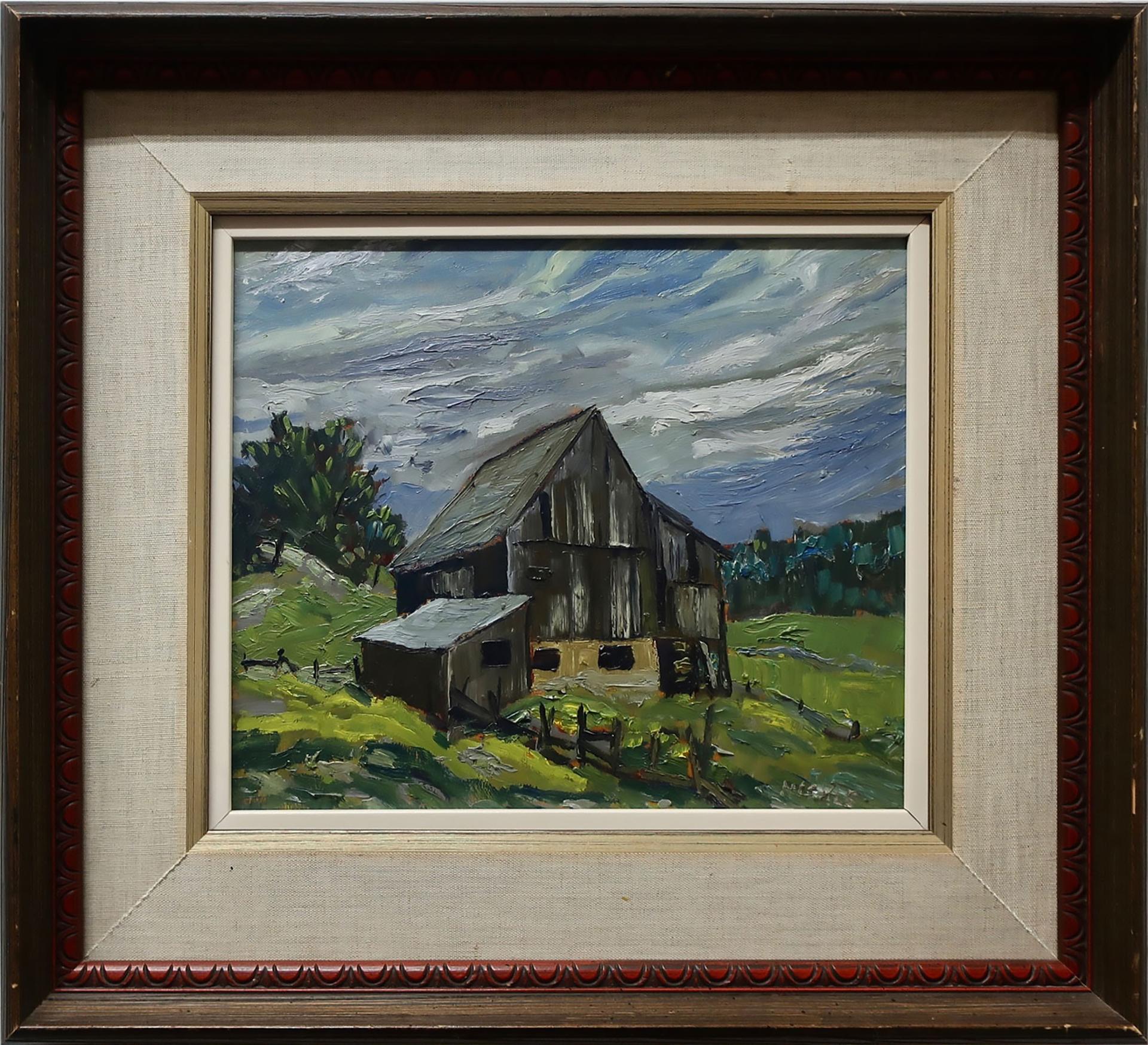 Lawrence Nickle (1931-2014) - Barn Near Parry Sound