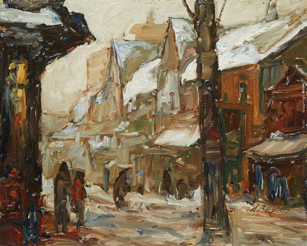 Donald Besco (1941) - Breadalbane St., Kensington Market (Winter)