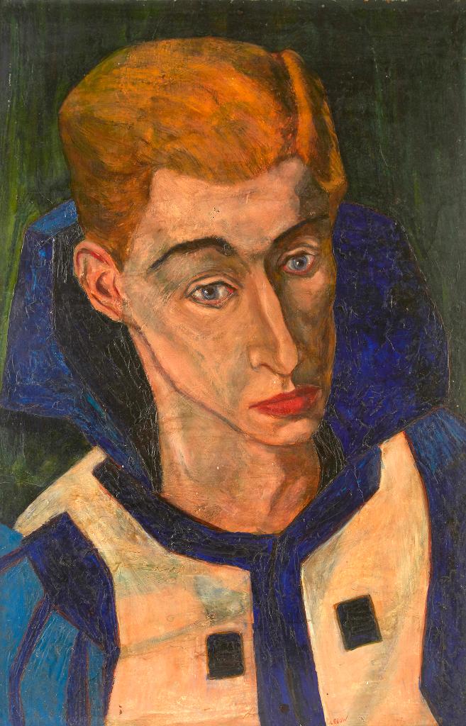 Julius Leonard Lebow (1920) - Self Portrait