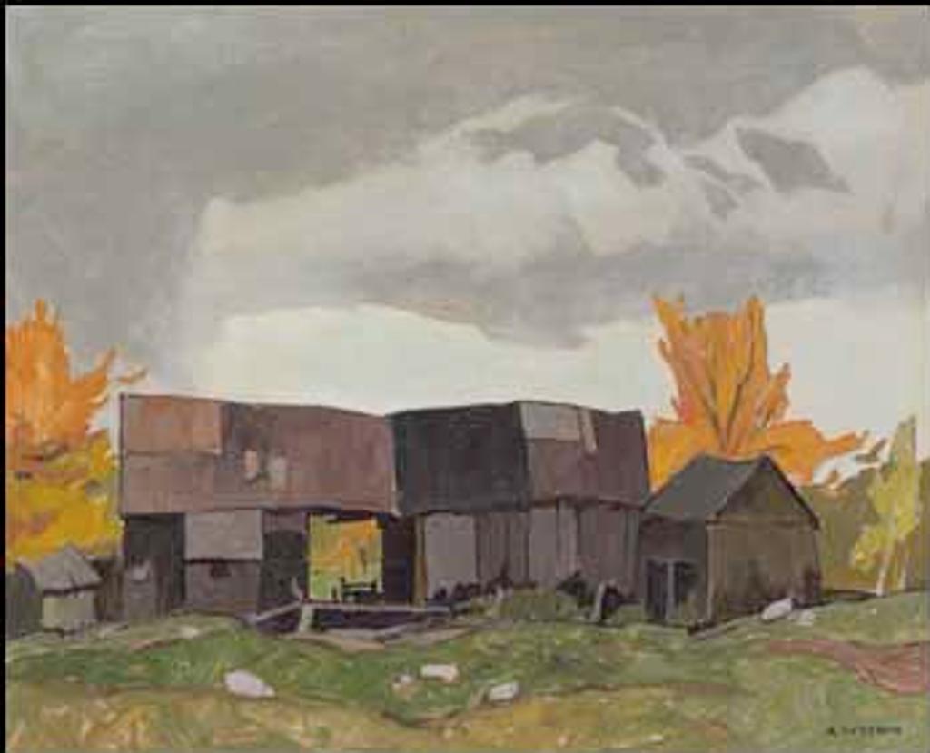 Alfred Joseph (A.J.) Casson (1898-1992) - Barn, Grenville, Quebec