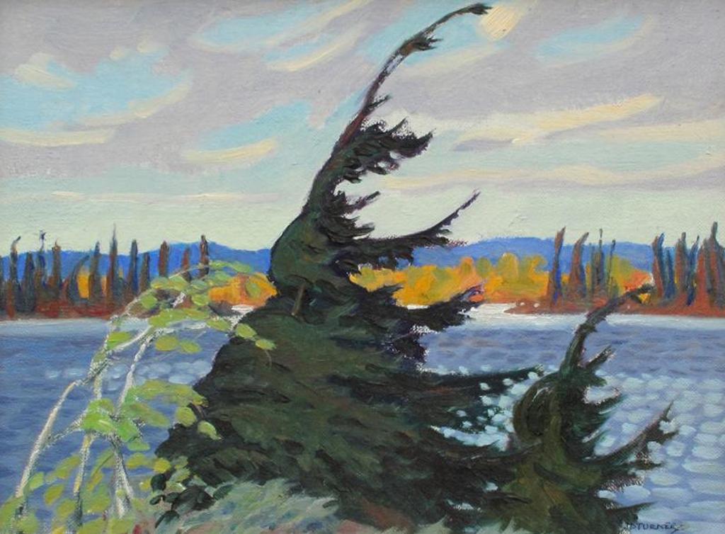 John Davenall Turner (1900-1980) - Astotin Lake (Elk Island Nat. Park, Alta)