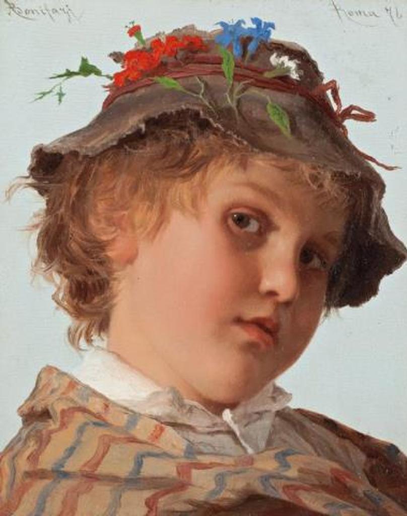 Adriano Bonifazi (1858-1914) - A Corsican Child