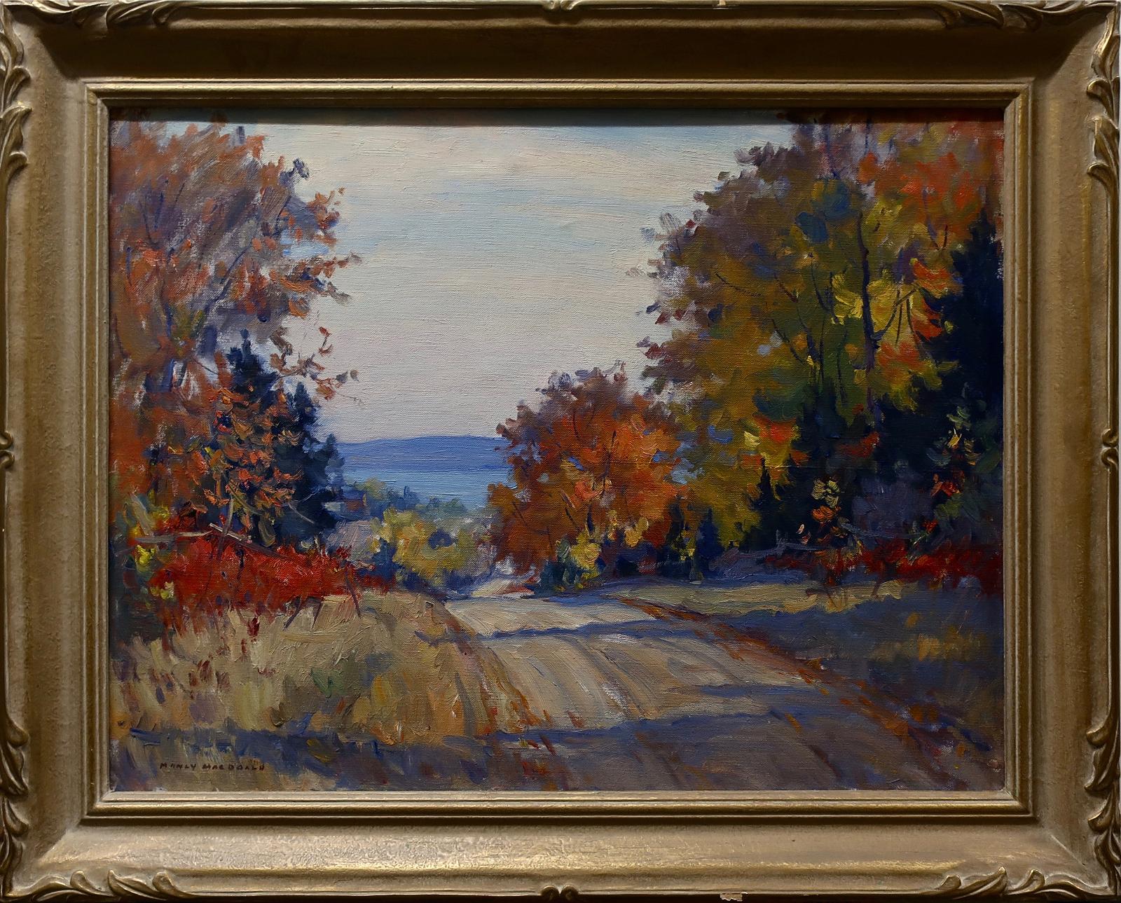 Manly Edward MacDonald (1889-1971) - Untitled (Road To Lake - Autumn)