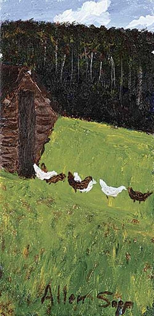 Allen Fredrick Sapp (1929-2015) - Untitled - Chicken March
