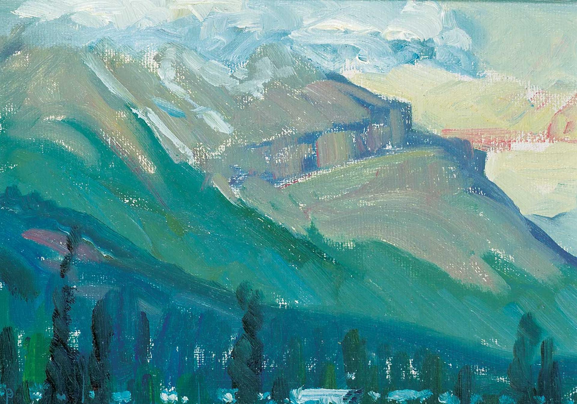 Paul Clayton Braid (1920-1999) - Untitled - Mountainside