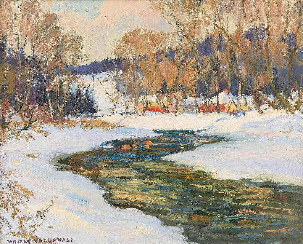 Manly Edward MacDonald (1889-1971) - Stream in Winter (Bayview)
