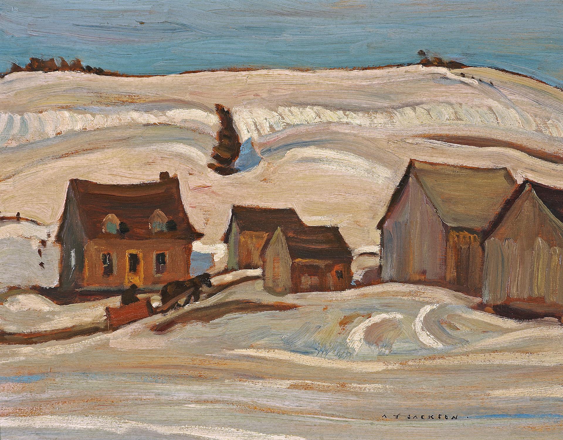 Alexander Young (A. Y.) Jackson (1882-1974) - Quebec Farm