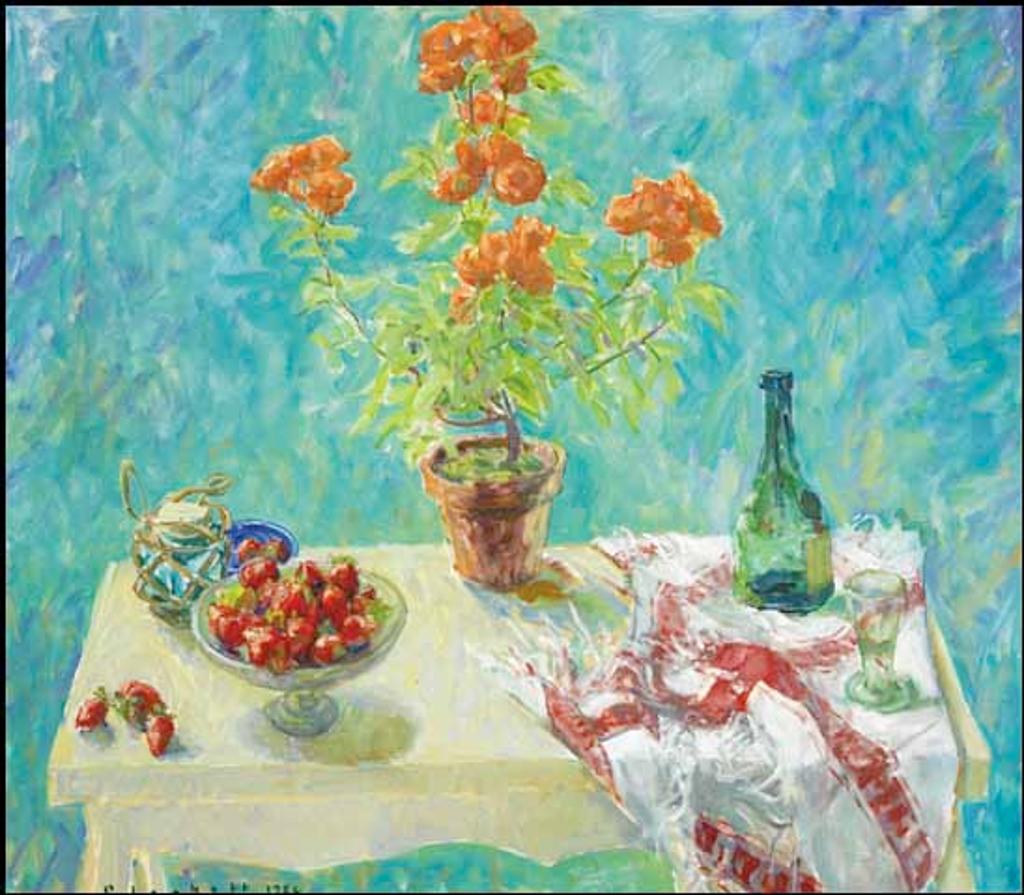 Joseph (Joe) Francis Plaskett (1918-2014) - Mavis Rose and Strawberries