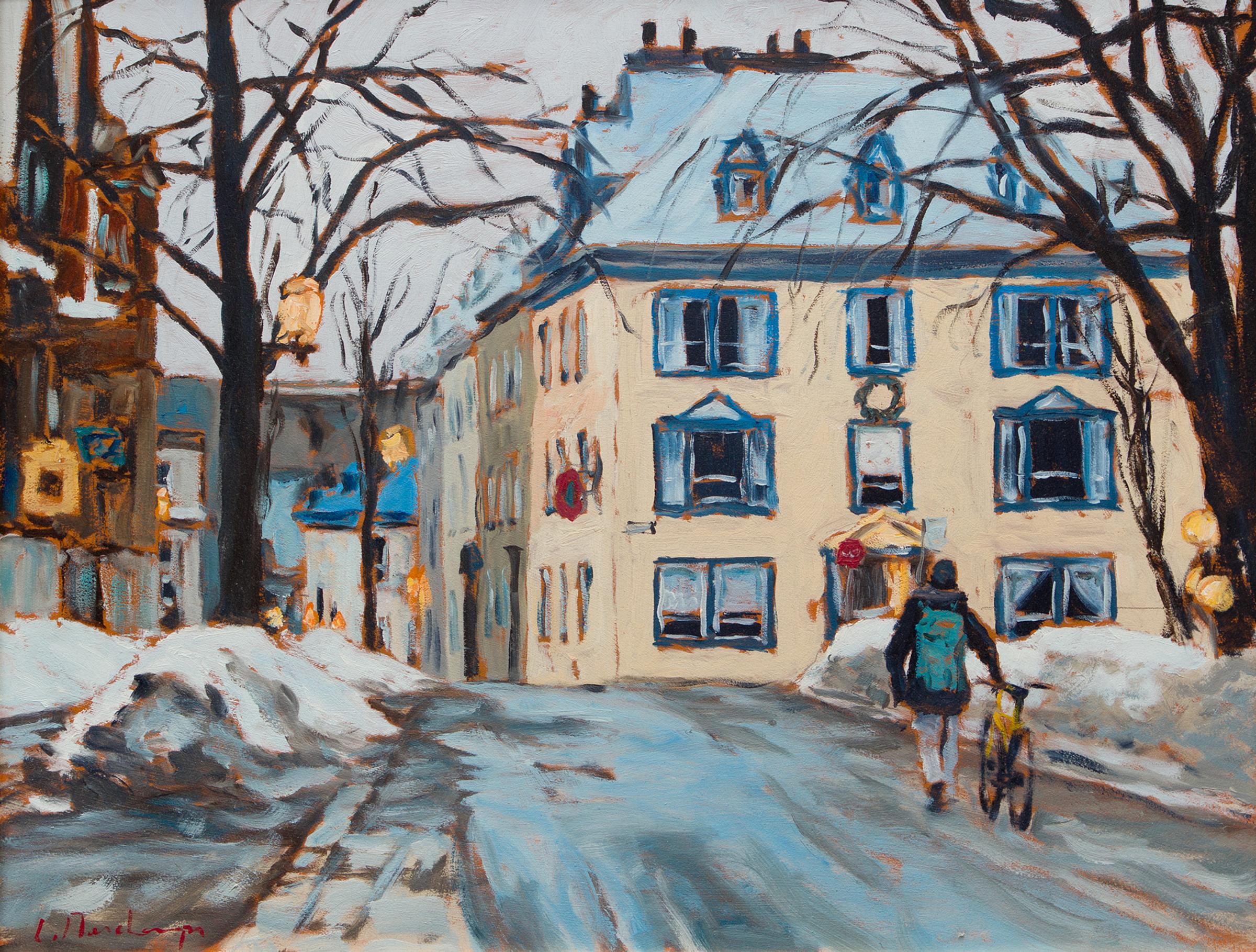 Luc Deschamps (1961-2021) - Reflections, Old Quebec, 2006