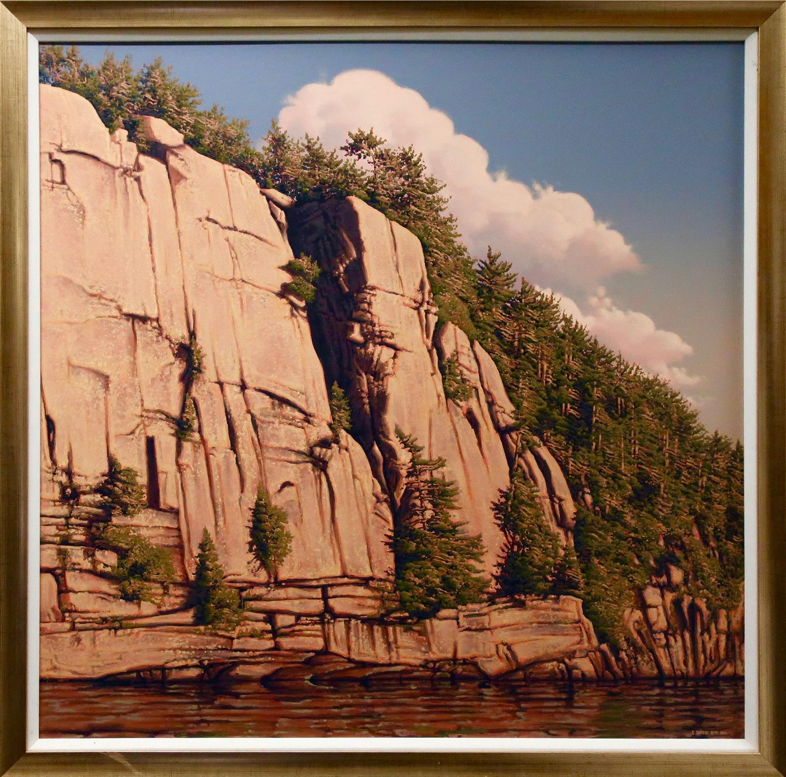 E. Robert Ross (1950) - Cliff, Rock Lake, Algonquin Park