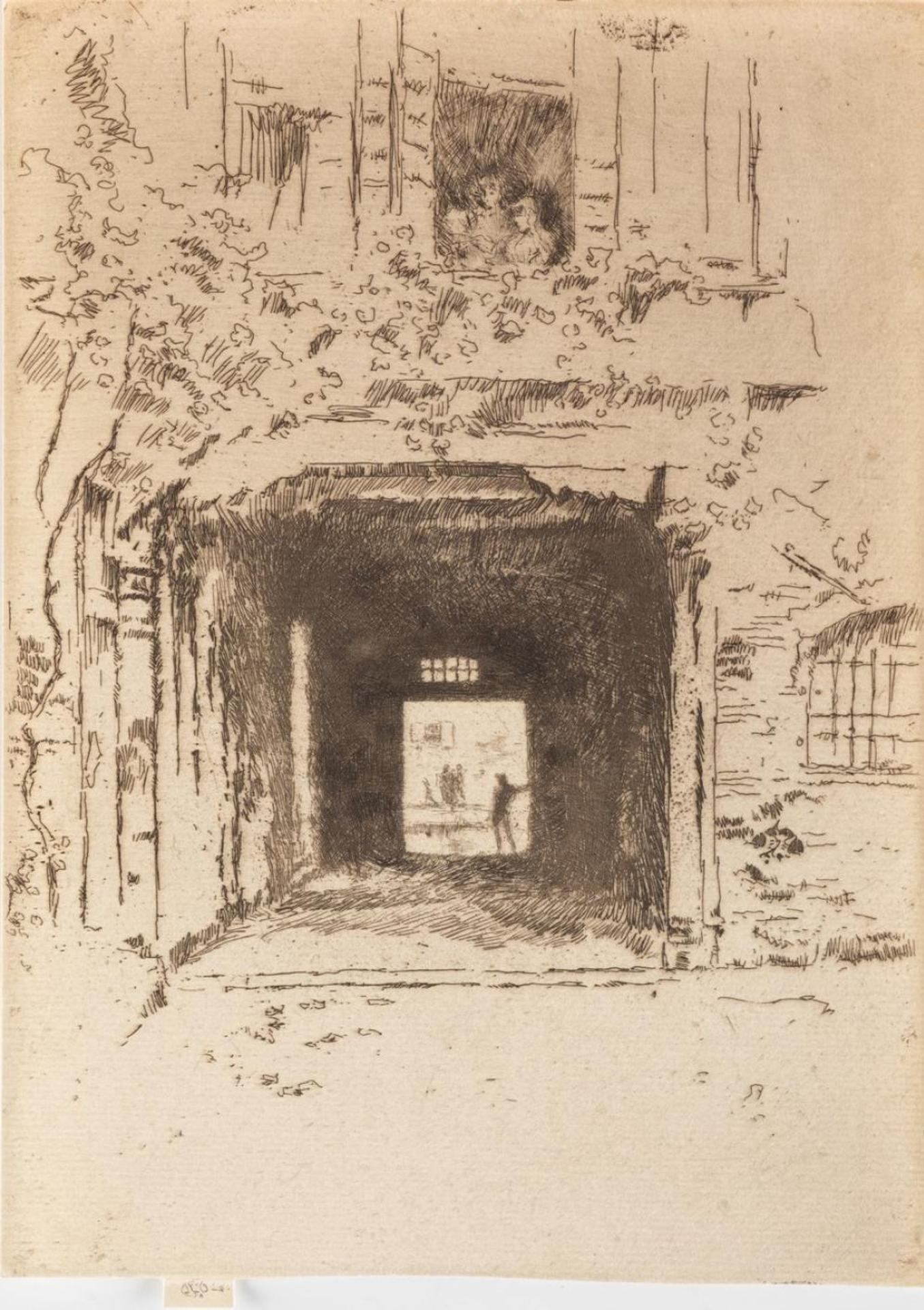 James Abbott McNeill Whistler (1834-1903) - Doorway & Vine