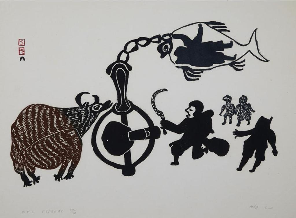 Pudlo Pudlat (1916-1992) - Musk Ox Trappers