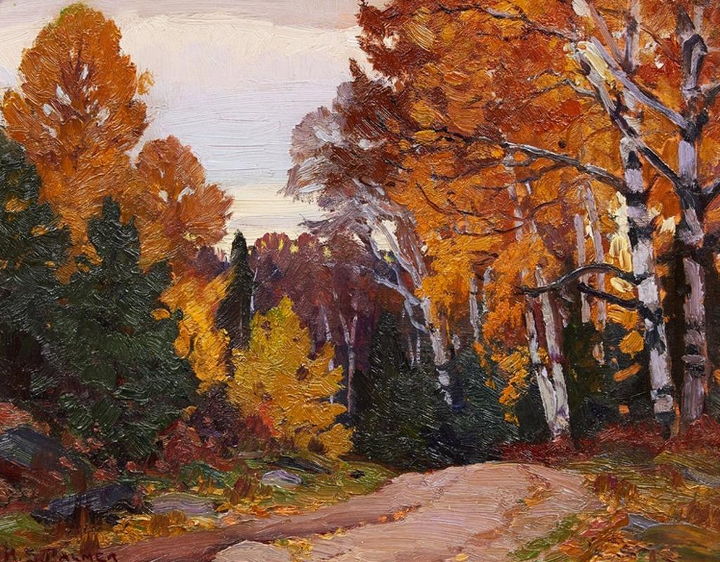 Herbert Sidney Palmer (1881-1970) - A Woodland Road near Twelve Mile Lake