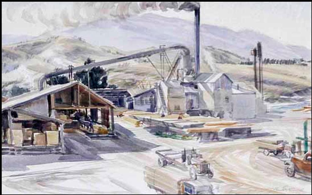 John Ensor (1905-1995) - Penticton Sawmills (00784/2013-393)