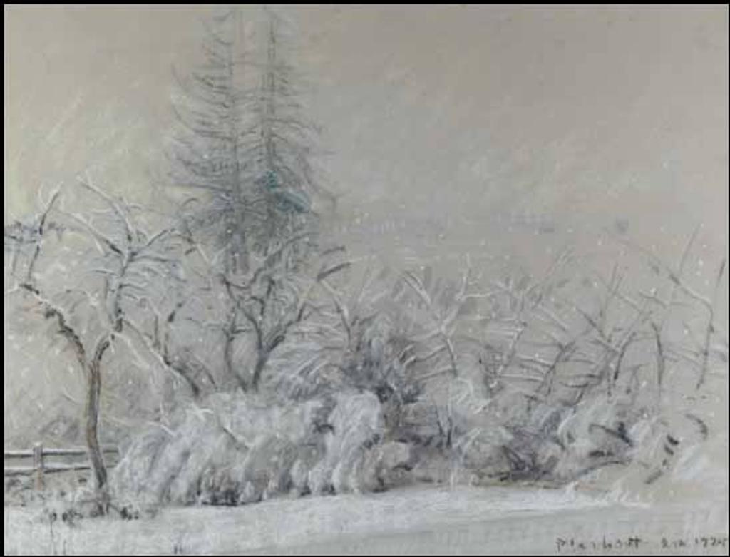 Joseph (Joe) Francis Plaskett (1918-2014) - Snow in Duncan #8
