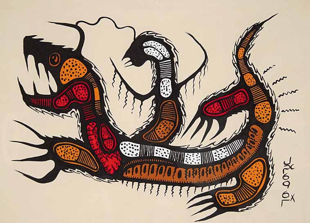Goyce Kakegamic (1948) - Untitled - Dogfish