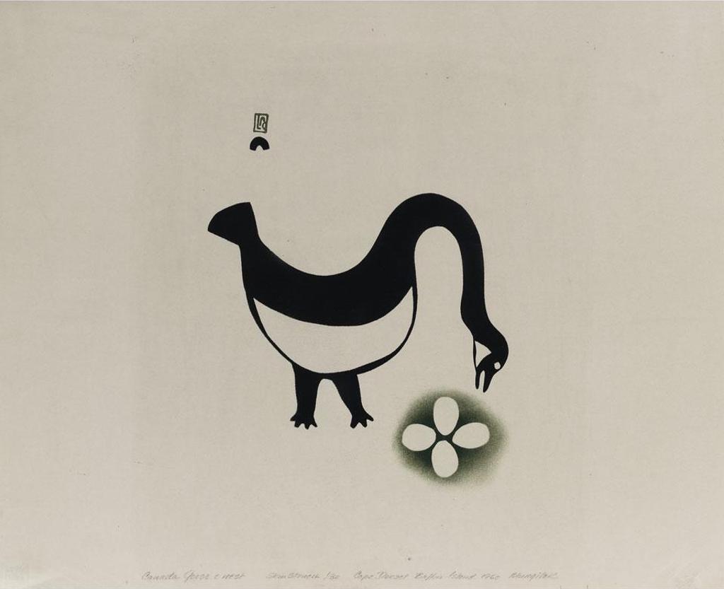 Kellypalik Mangitak (1940) - Canada Goose & Nest