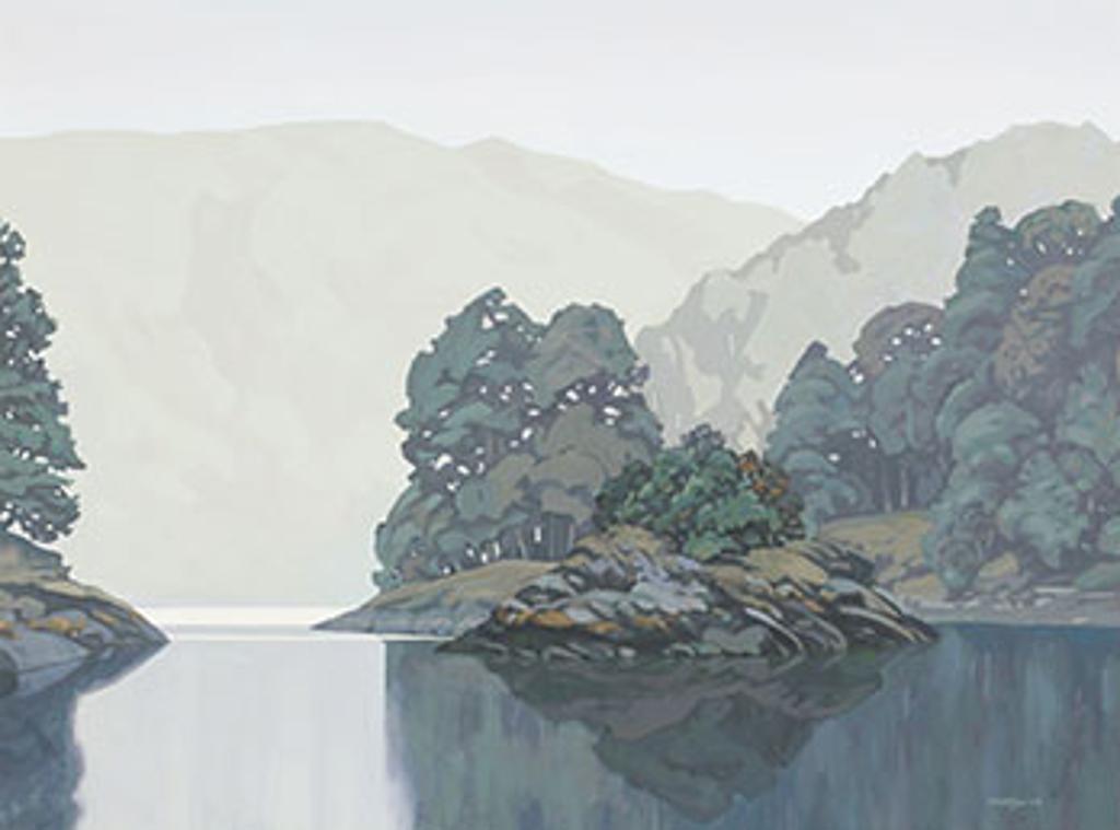Clayton Anderson (1964) - Morning Light on Garden Bay Lake