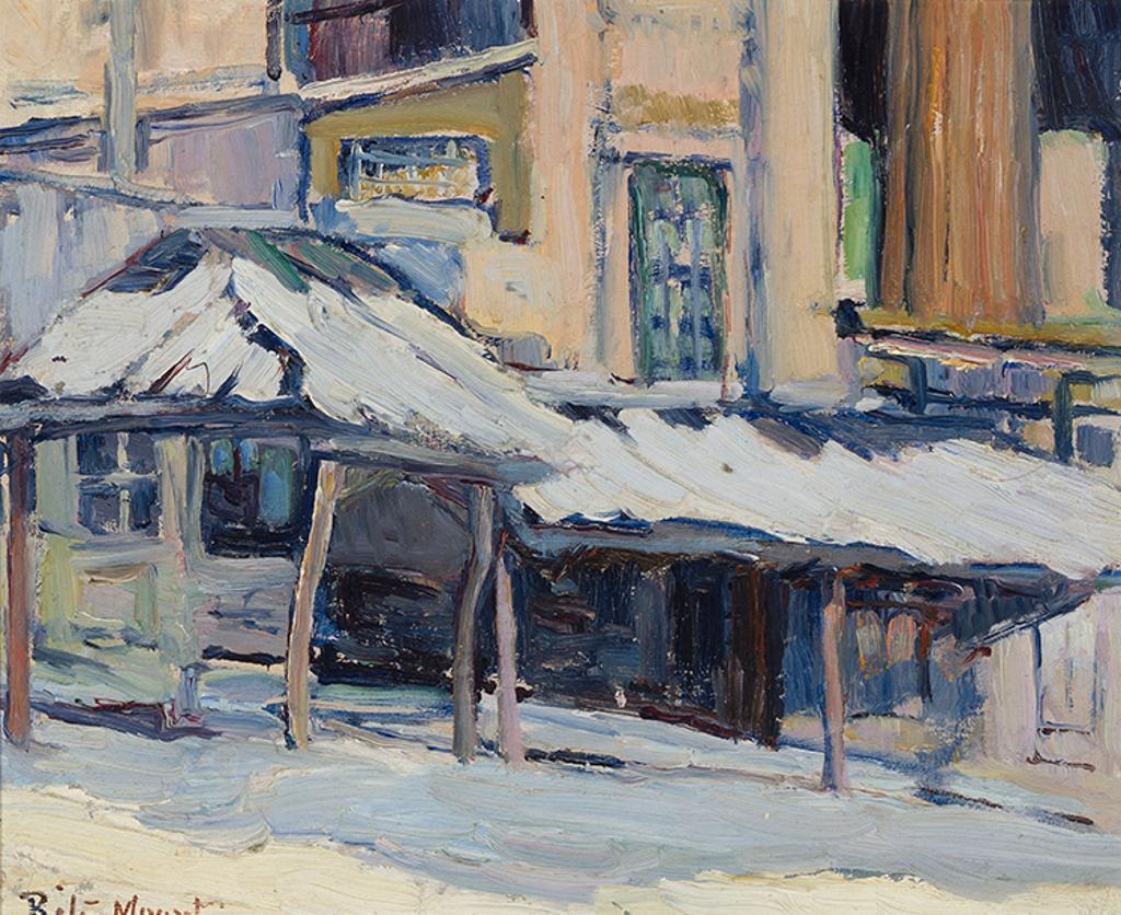 Rita Mount (1888-1967) - Corner Store, Bonsecours Market