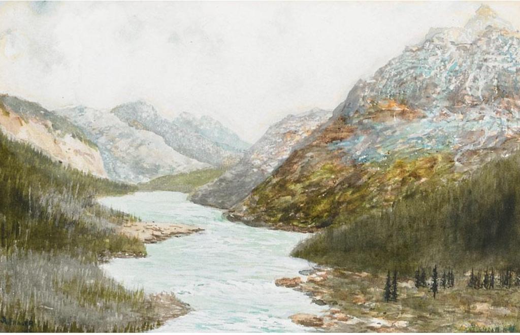 John Arthur Fraser (1838-1898) - Kicking Horse River, St. Stephen