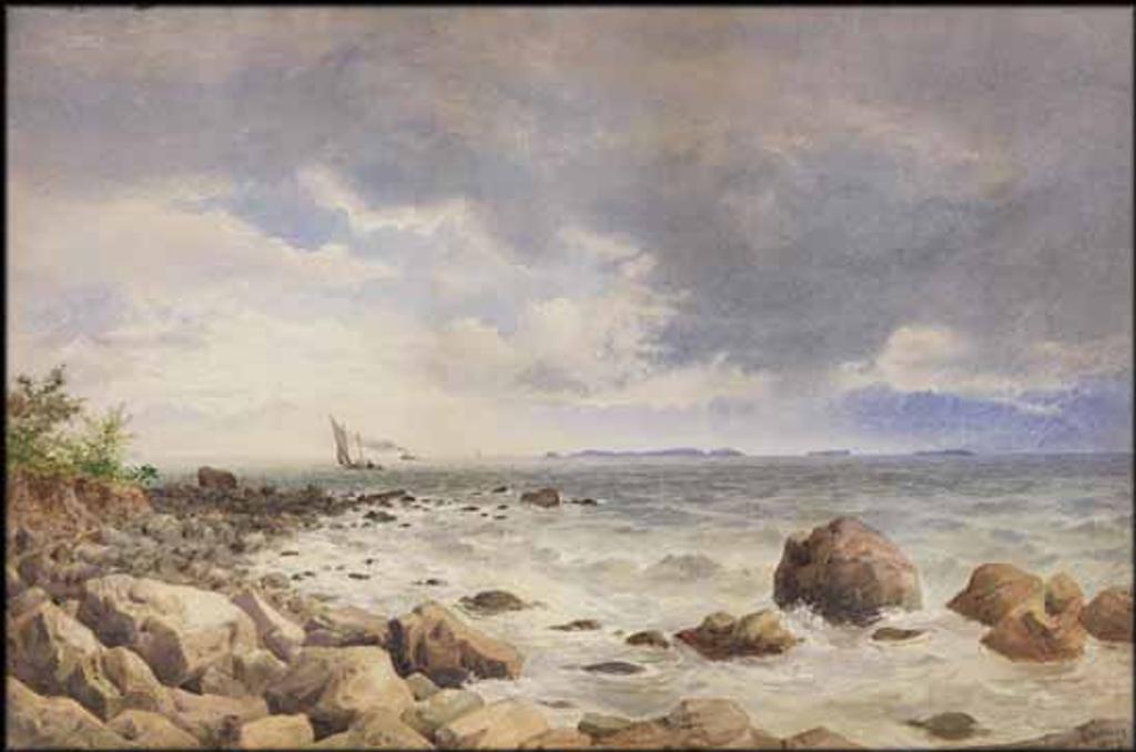 Lucius Richard O'Brien (1832-1899) - Lake Scene