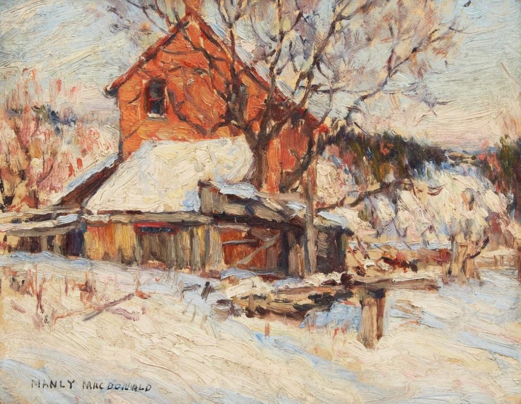 Manly Edward MacDonald (1889-1971) - York Mills House in Winter