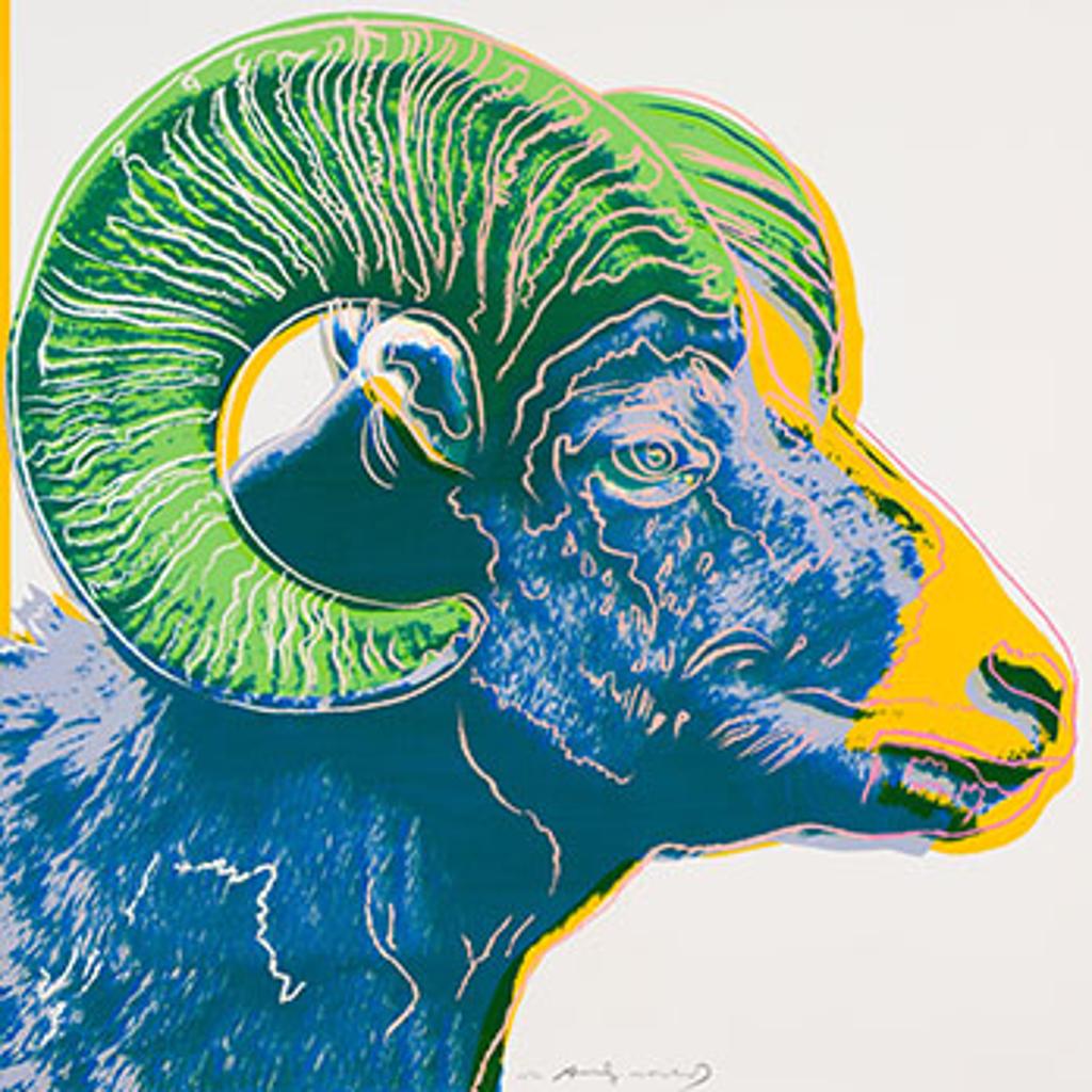 Andy Warhol (1928-1987) - Bighorn Ram (Endangered Species) (F&S. II.302)