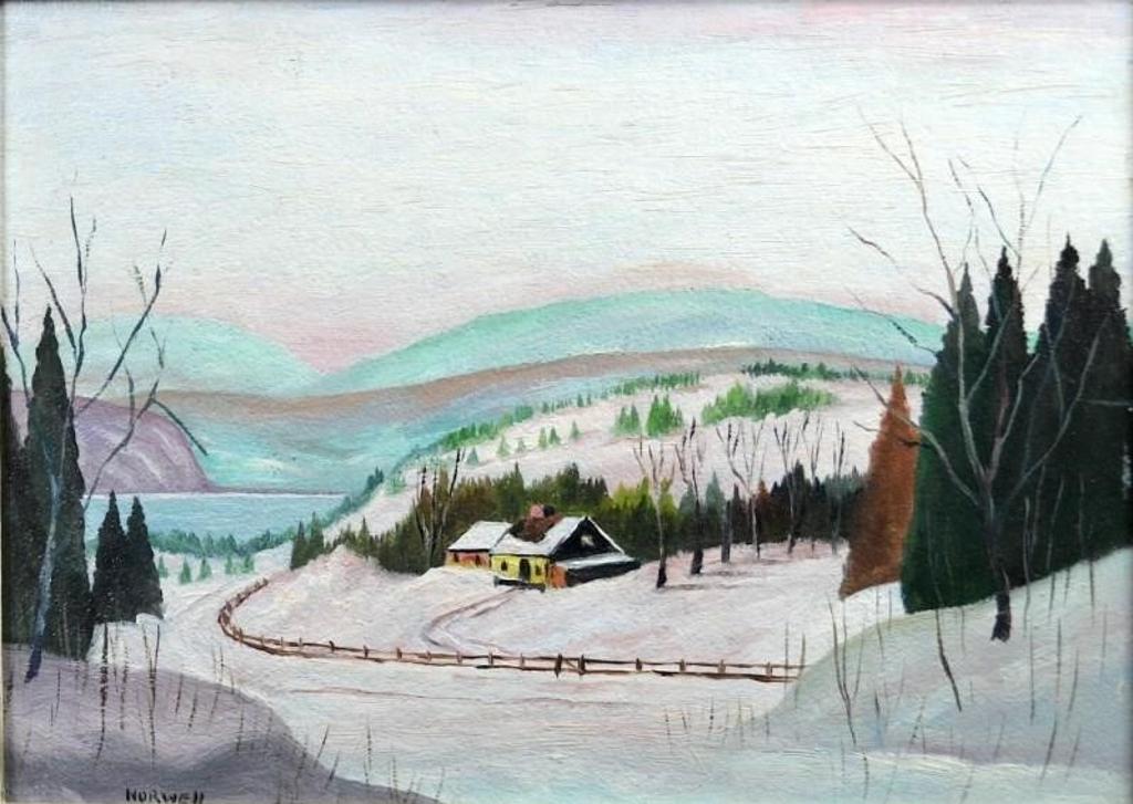 Graham Norble Norwell (1901-1967) - Two Winter Landscapes