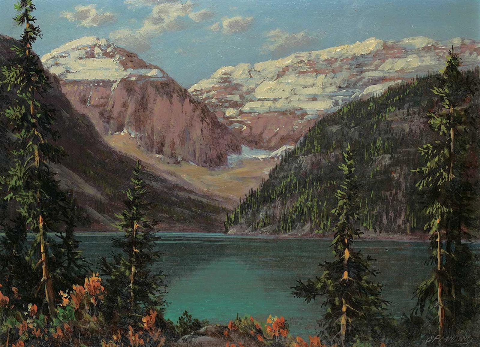Otto Planding (1887-1964) - Lake Louise