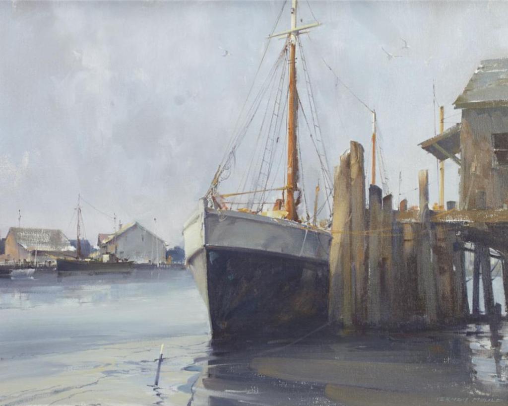 Vernon Mould (1928) - Gloucester Harbour, Massachusettes, 1979