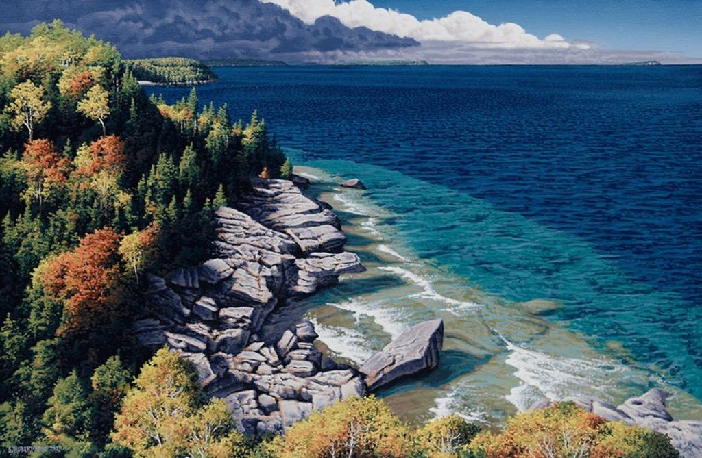 E. Robert Ross (1950) - Distant Thunderstorm (Bruce Peninsula)