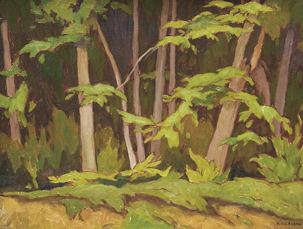 Alfred Joseph (A.J.) Casson (1898-1992) - Edge of the Woods, Oxtongue Lake