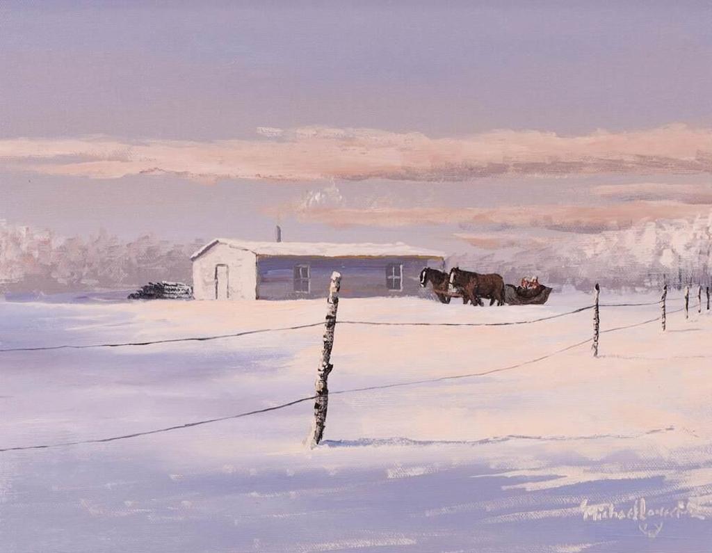 Michael Lonechild (1955) - Warm Winter Day