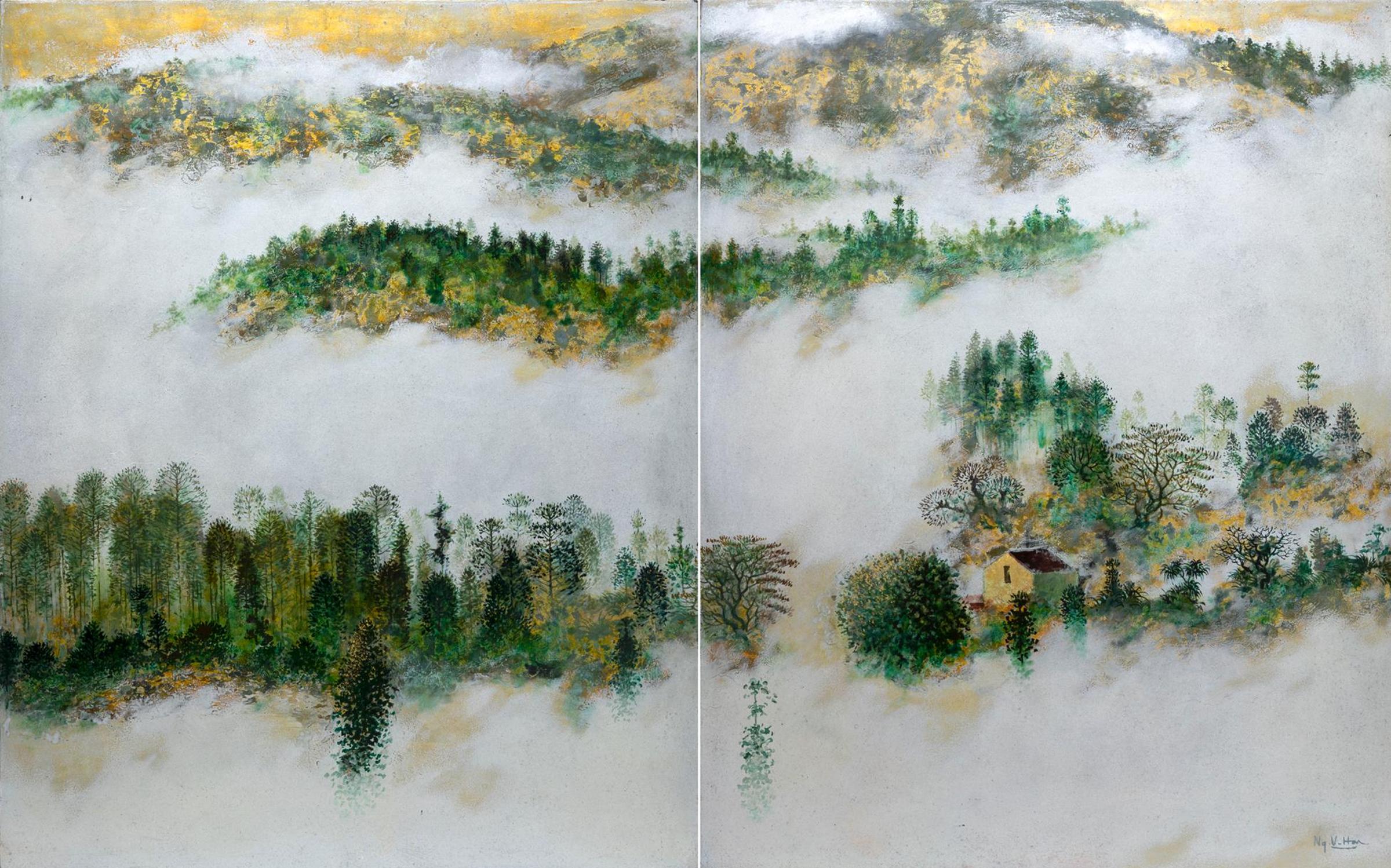 Nguyen van Hai (1968) - Misty Landscape